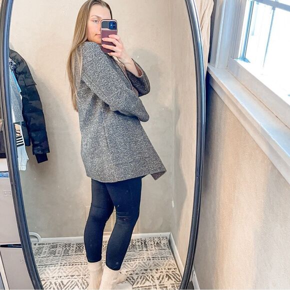 Theory Clairene Reversible Double Faced Wool Jacket - Picture 3 of 11